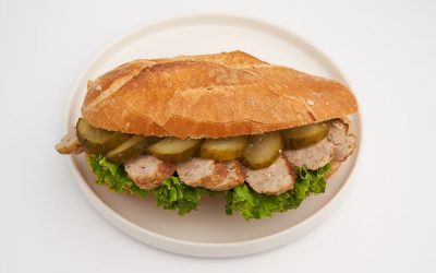 Baguette mit Boulette Baguette mit Boulette