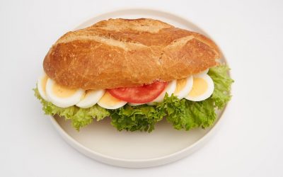 Baguette mit Ei Baguette mit Ei