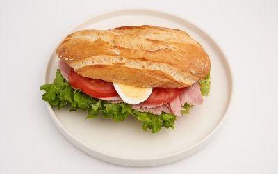 Baguette mit Hähnchenbrust Baguette mit Hähnchenbrust