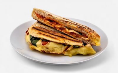 Steinofen-Panini mit Tomate Mozzarella Steinofen-Panini mit Tomate Mozzarella